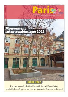 Pages spéciales Mouvement Intra 2022